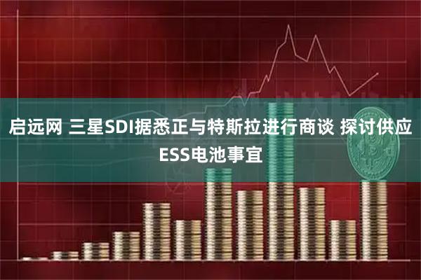 启远网 三星SDI据悉正与特斯拉进行商谈 探讨供应ESS电池事宜